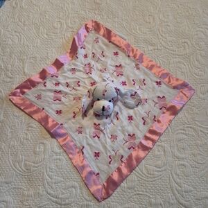Aden + Anais pink & white dog lovey musey mate, butterflies, NWOT